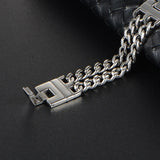 USA Flag Stainless Steel Bracelet - Birthday Gift Bangle