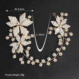 Silk Yarn Flowers Headdress Hair Accessories for Bride
