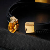 Stainless Steel Men Bracelet Crystal Punk Style Men Bracelet