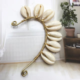 Punk Style Cowry Shells Earing Cuff No-Hole Women Earrings