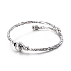 Stainless Steel Nails Bracelet Punk Gift Jewelry