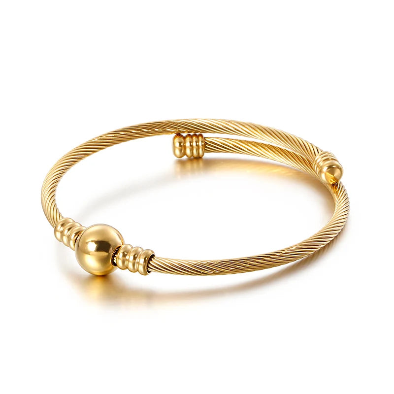 Stainless Steel Nails Bracelet Punk Gift Jewelry