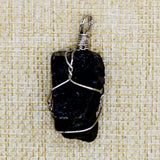 Natural Stone Raw Ore Fluorite Pendant 3Pcs/Lot