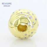 High 925 Sterling Silver Shining DIY Pulse Jewels for Women