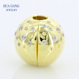 High 925 Sterling Silver Shining DIY Pulse Jewels for Women