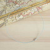 50pcs Stainless Steel Wire Collar Steel Rope Necklace Pendant Lanyard