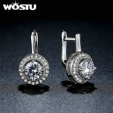 AAA CZ Crystal Stud Earring for Wedding XCNE106