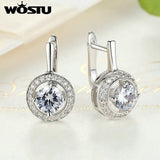 AAA CZ Crystal Stud Earring for Wedding XCNE106