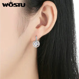 AAA CZ Crystal Stud Earring for Wedding XCNE106