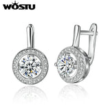 AAA CZ Crystal Stud Earring for Wedding XCNE106