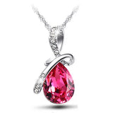 Heart Power Necklace Crystal Jewelry for Women