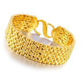 Vietnam Sand Bracelets No-Fade Plated Fancy Mens Jewelry