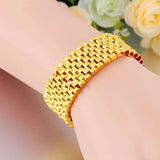Vietnam Sand Bracelets No-Fade Plated Fancy Mens Jewelry