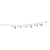 Lucky Wing feather charm Hamsa Bracelets Evil Eye Women Bracelet Fatima