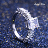 Women's Cubic Zircon Engagement Ring
