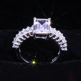 Women's Cubic Zircon Engagement Ring