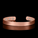 Copper Magnetic Bracelet Men Women Healthy Power Therapy Magnets Bangles Gift