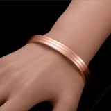 Copper Magnetic Bracelet Men Women Healthy Power Therapy Magnets Bangles Gift