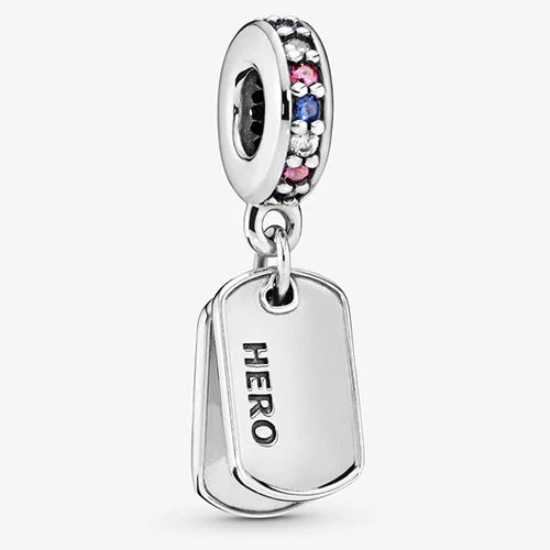 Sterling Silver Dangle Charm Bead Pendant Elephant Car Strawberry Heart Shaped