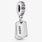 Sterling Silver Dangle Charm Bead Pendant Elephant Car Strawberry Heart Shaped