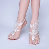 Foot Chain Lace Anklet Beach Wedding Barefoot Sandals