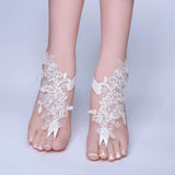 Foot Chain Lace Anklet Beach Wedding Barefoot Sandals