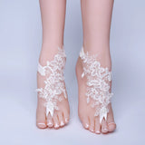 Foot Chain Lace Anklet Beach Wedding Barefoot Sandals