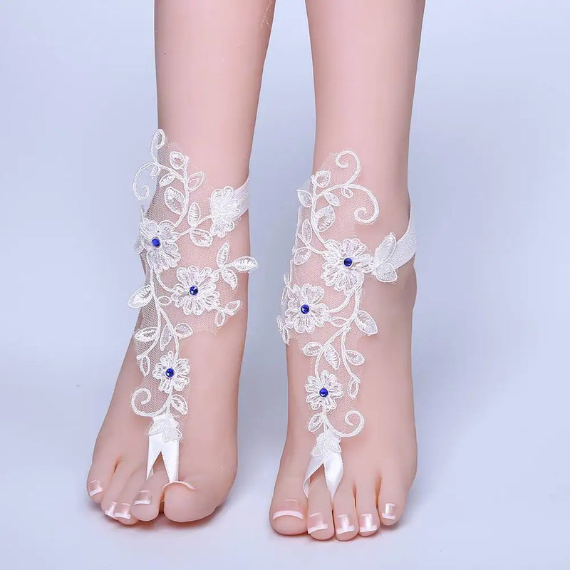 Foot Chain Lace Anklet for Beach Wedding