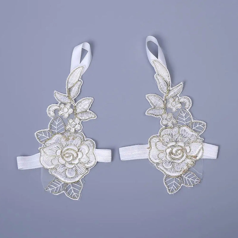 Foot Chain Lace Ankle Bracelet Bridal Beach Wedding Barefoot Sandals Women