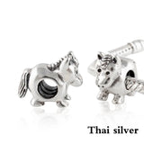 Thai Silver Christmas Tree Snowflake Charm Jewelry