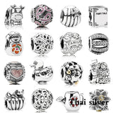 Thai Silver Butterfly Garden Watering Can Charm Collection