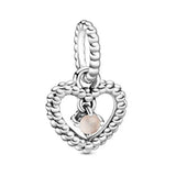 925 Silver Birthstone Collection Pendant DIY Bracelet
