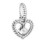 925 Silver Birthstone Collection Pendant DIY Bracelet