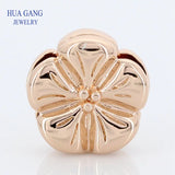 925 Sterling Silver Reflexions Flower Clip Charm