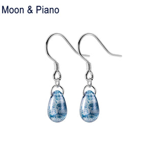 925 Silver Art Drop Earrings Birthday Gift Goddess Jewelry