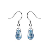 925 Silver Art Drop Earrings Birthday Gift Goddess Jewelry