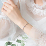 925 Silver Leaves Bracelets for Women Jewelry