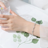 925 Silver Leaves Bracelets for Women Jewelry