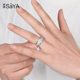 Classic Unisex Tungsten Carbide Ring Band Matte Polished Finish Size 5-12