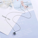 Crystal Planet 925 Silver Necklace Gift for Women