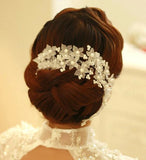 Pearl Bridal Hair Combs Hairpin Tiara Wedding Hair Accessories