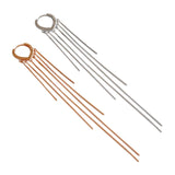 Arrival Silver 925 Chains Tassel Dangle Earrings Women Jewelry