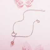 925 Silver Tassel Cat Ball Bracelet & Bangle