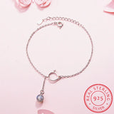 925 Silver Tassel Cat Ball Bracelet & Bangle