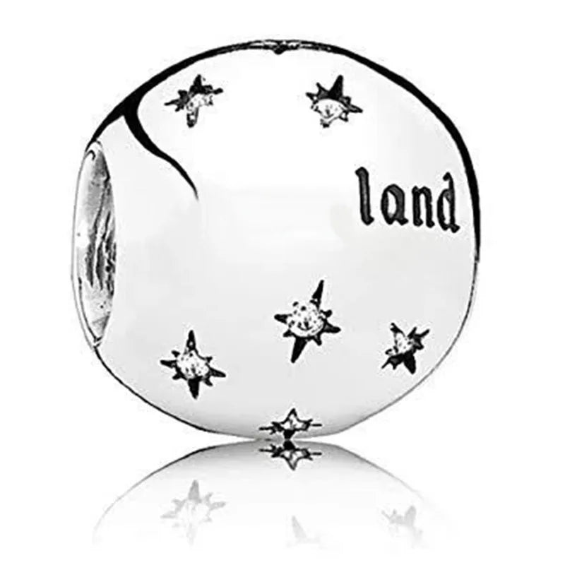 S925 Sterling Silver Charm Beads for Bracelet DIY Bangle