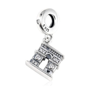 Autumn Arc de Triomphe Dangle Charms 925 Silver Beads DIY Jewelry