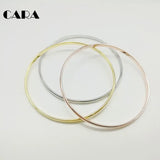 Bohemia Sweet 3pcs/set women bangles Plated zinc alloy Gold/rose Gold/Silver