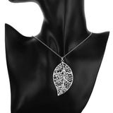Silver 925 Leaves Of Life Necklace Pendant for Women