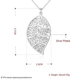 Silver 925 Leaves Of Life Necklace Pendant for Women