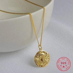 925 Silver Lantern Pendant Necklace Women Jewelry